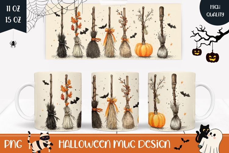 Witch Broom Clipart Image 11