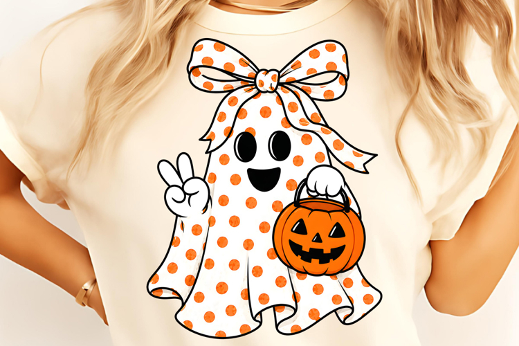 Spooky Ghost Friends Halloween PNG, Halloween PNG, Boo PNG