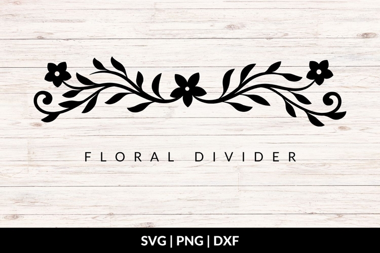 Floral Accent SVG