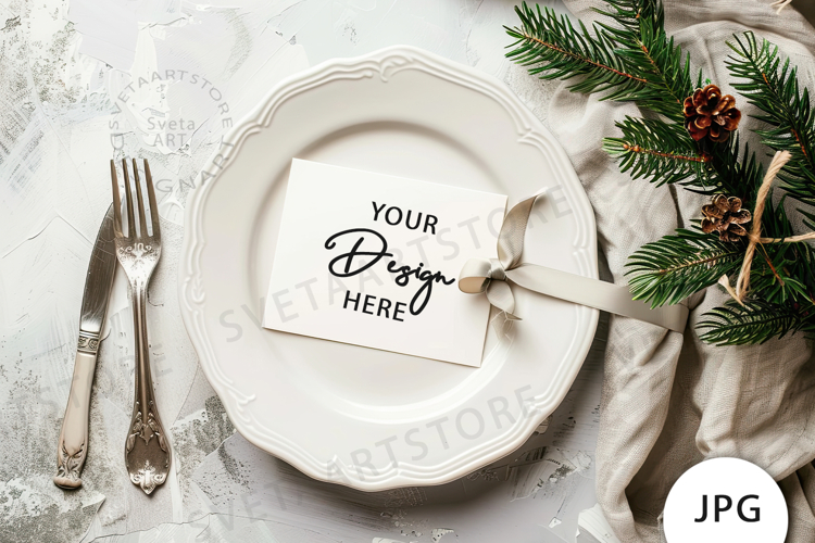 Christmas Aesthetic Mockup JPG