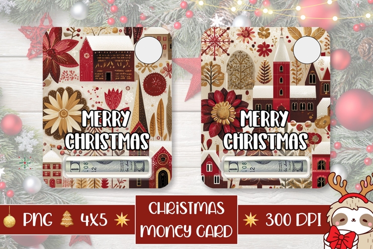Christmas Gift Card Template Image 18