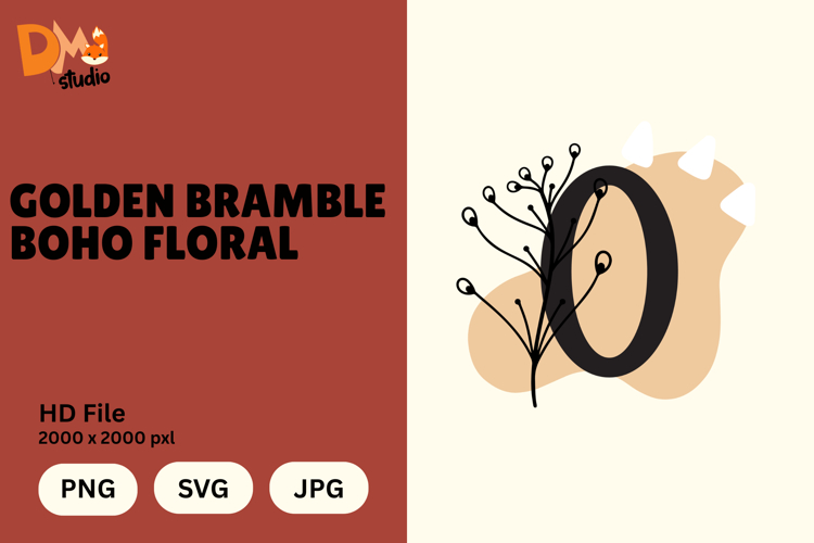 Floral Letter Svg Image 11