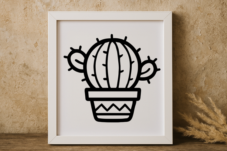 Cute Cactus Svg Image 19