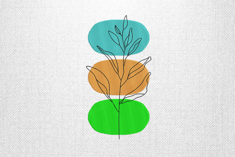 Abstract Embroidery Image 19