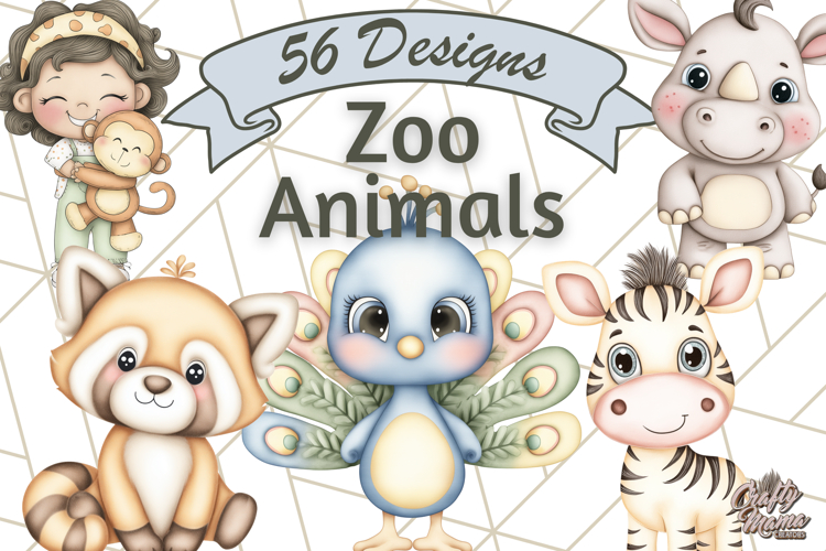 Zoo Animals Clipart Image 23