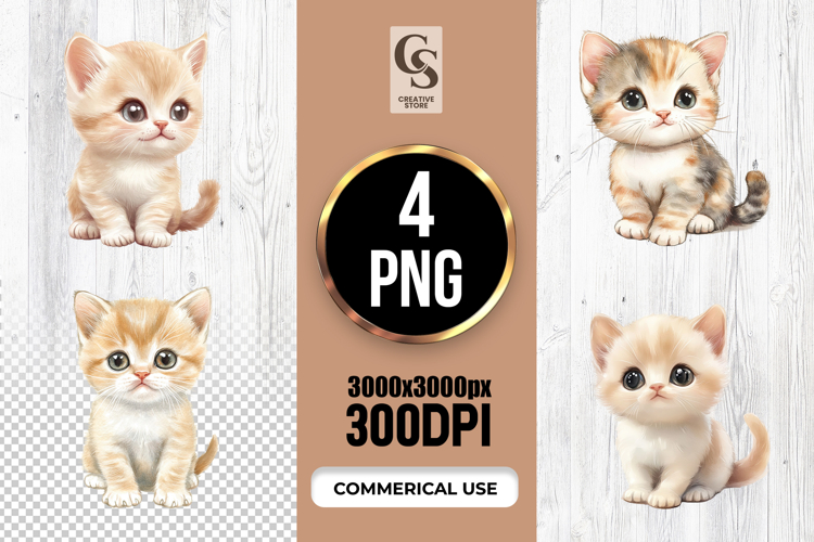 Kitten Clipart Image 12