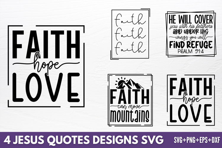 Jesus Designs SVG