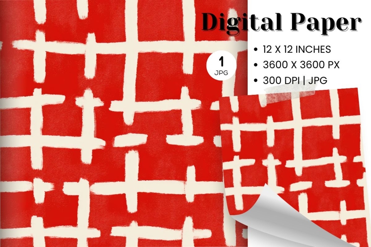 Buffalo Plaid Background Wallpaper Digital Paper_163