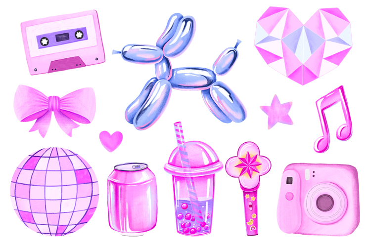 Kpop Aesthetic Clipart PNG