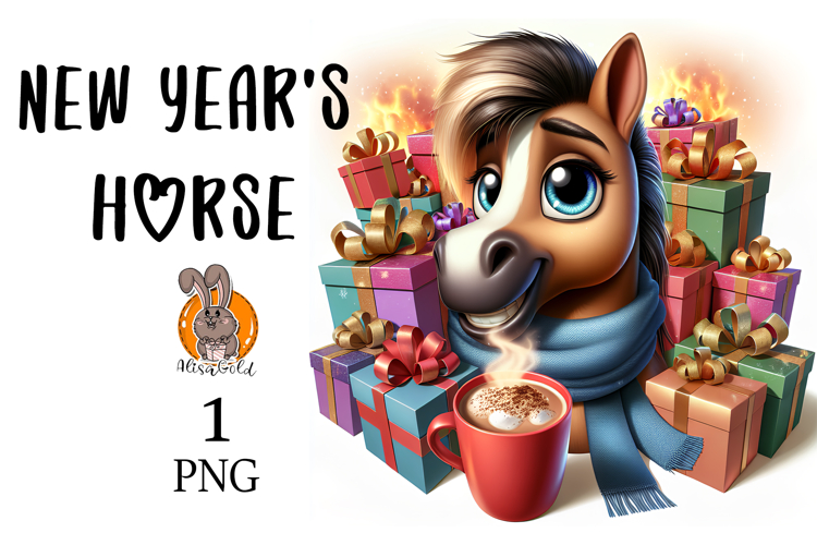 New Years horse