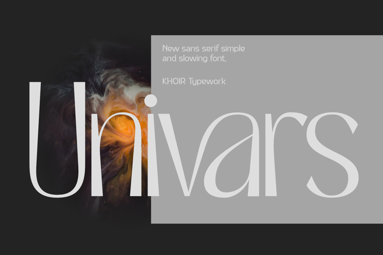 Univars - Sans Serif Simple
