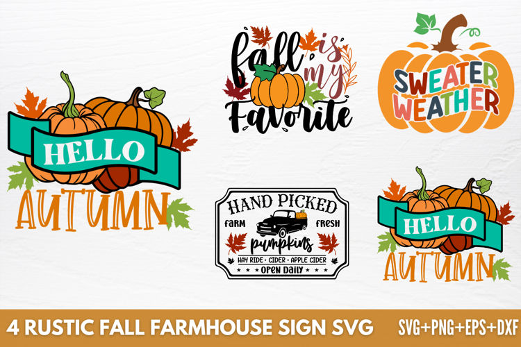 Farm Fresh Pumpkins SVGs