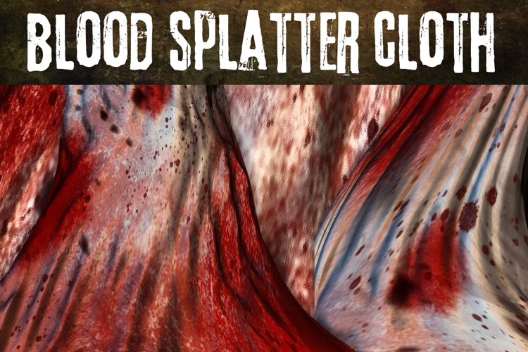 Blood Splatter Cloth