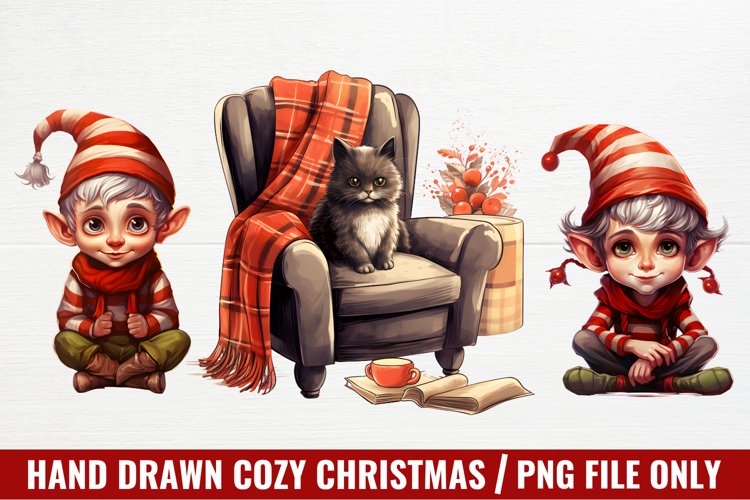Christmas Watercolor Clipart Image 8