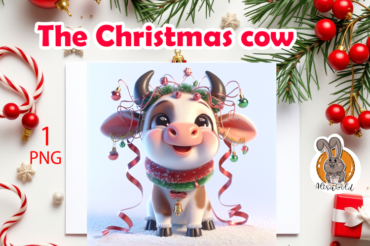 The Christmas cow