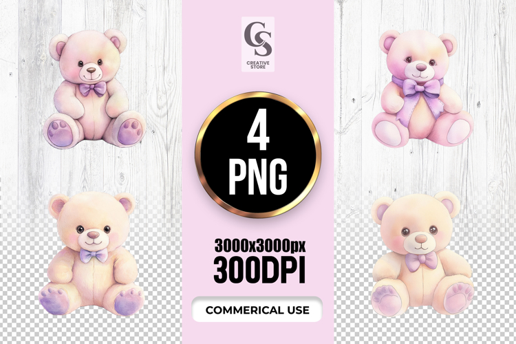 Teddy Bear Clipart Image 21