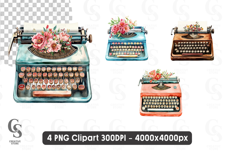 Typewriter Png