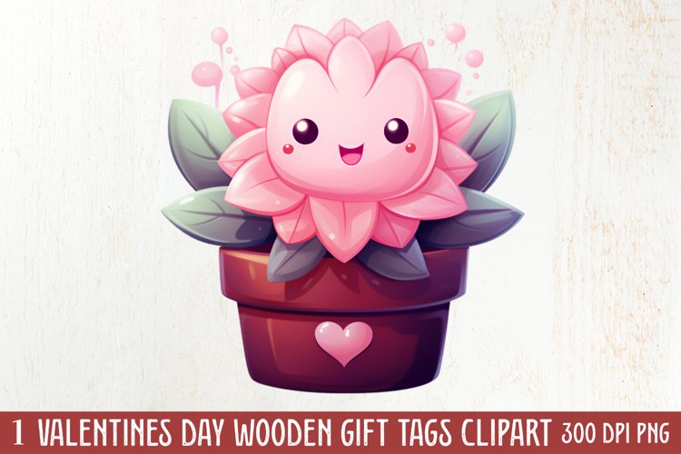 Watercolor Succulent Clipart Image 6