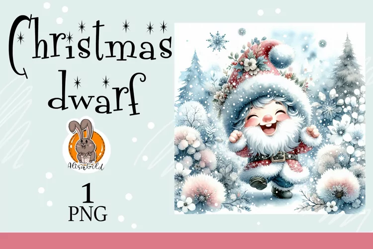 Christmas, dwarf, snow
