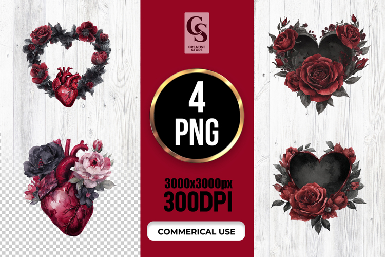 Anatomical Heart Clipart Image 2