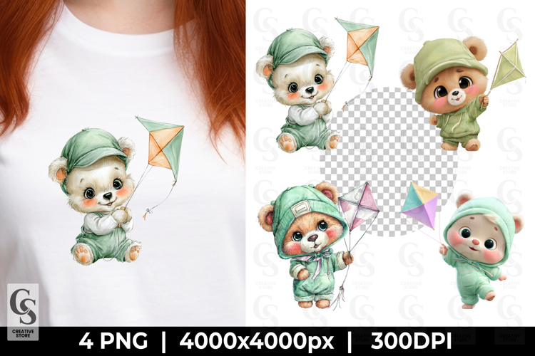 Cute Bear Clipart Image 19