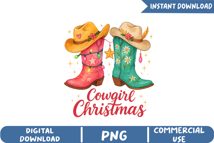 Cowgirl Boots Clipart Image 10