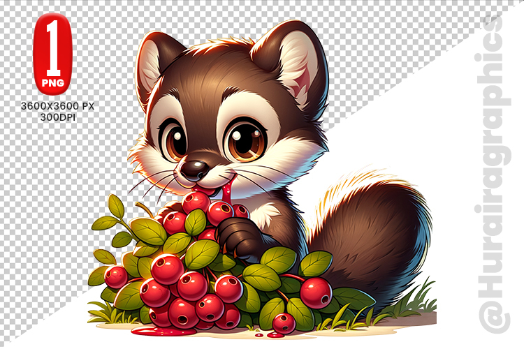 Ferret Clipart Image 14