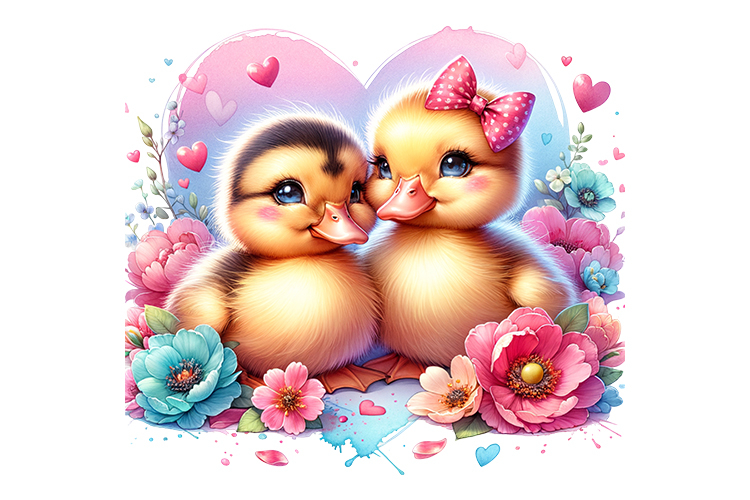 Cute Duck Clipart Image 20