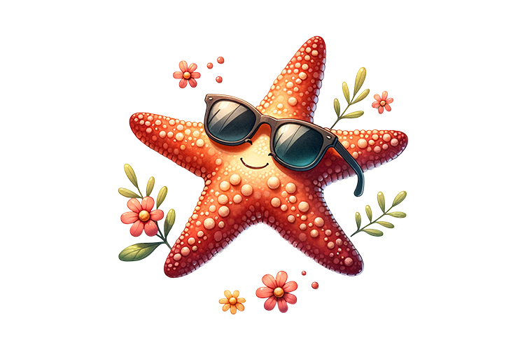 Starfish Clipart Image 12