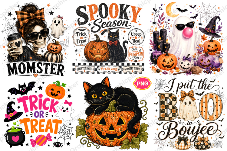 Funny Halloween Shirt, Spooky Season PNG, Ghost Sublimation