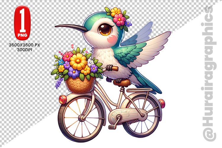 Humming Bird Clipart Image 20
