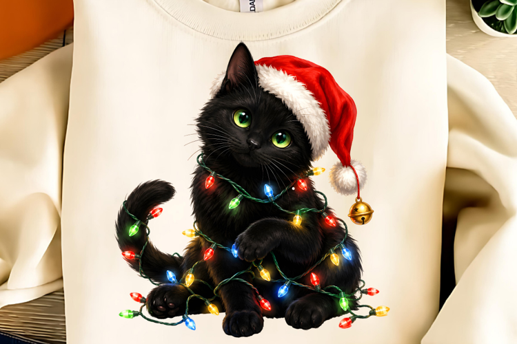 Meowy Christmas Cats PNG, Trending Christmas PNG, Christmas