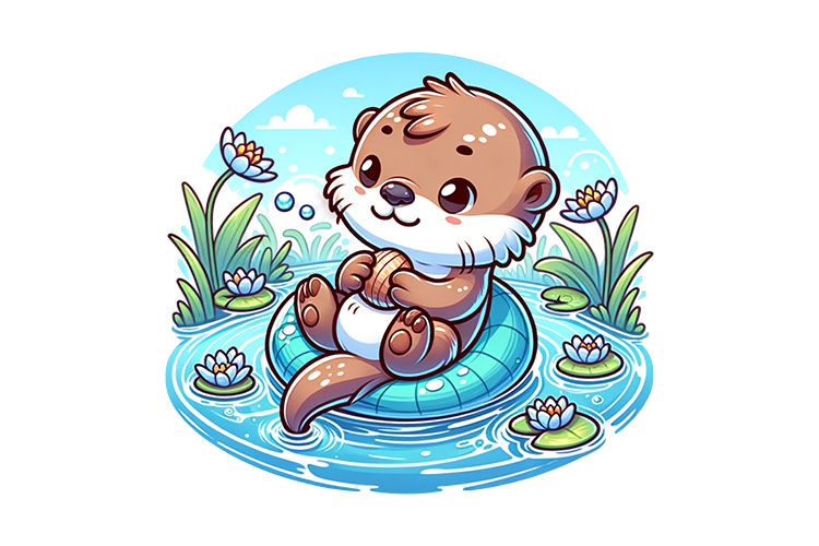 Otter Clipart Image 12