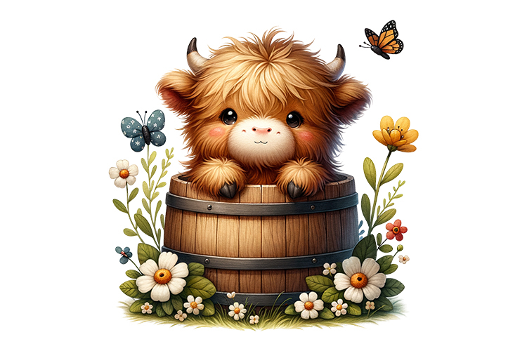 Cartoon Cow Image 7