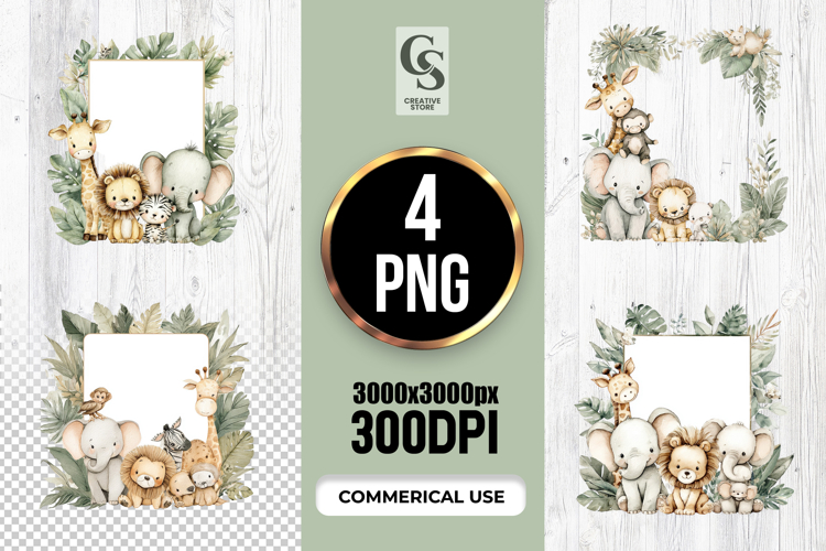 Safari Animals Clipart