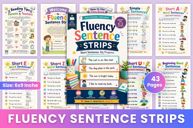 Fluency Sentence Strips