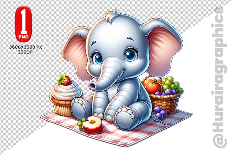 Elephant Png Clipart Image 11