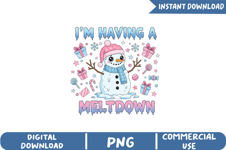 Christmas Snowman Clipart Image 18