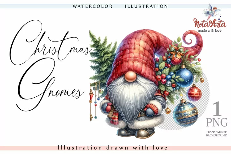 Gnomes Christmas trees
