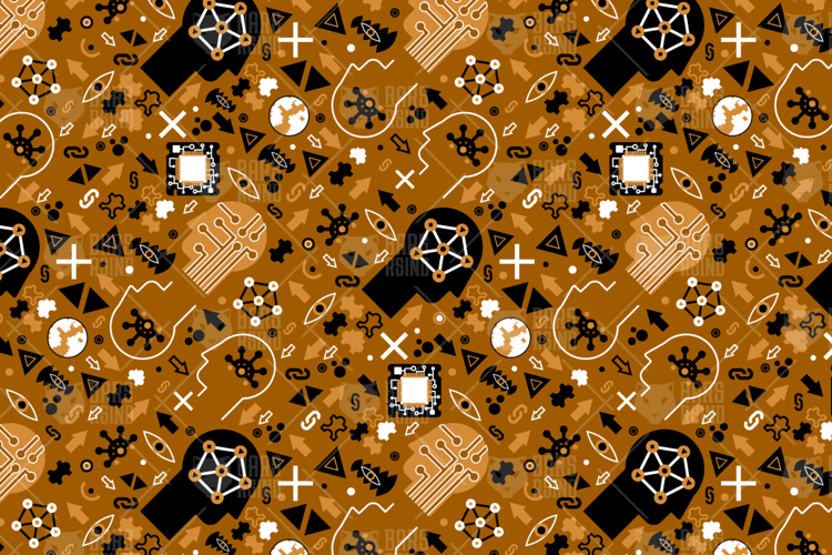 Flat Cartoon Ai Patterns