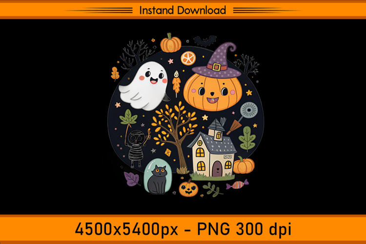 Haunted House Illustration Image 15