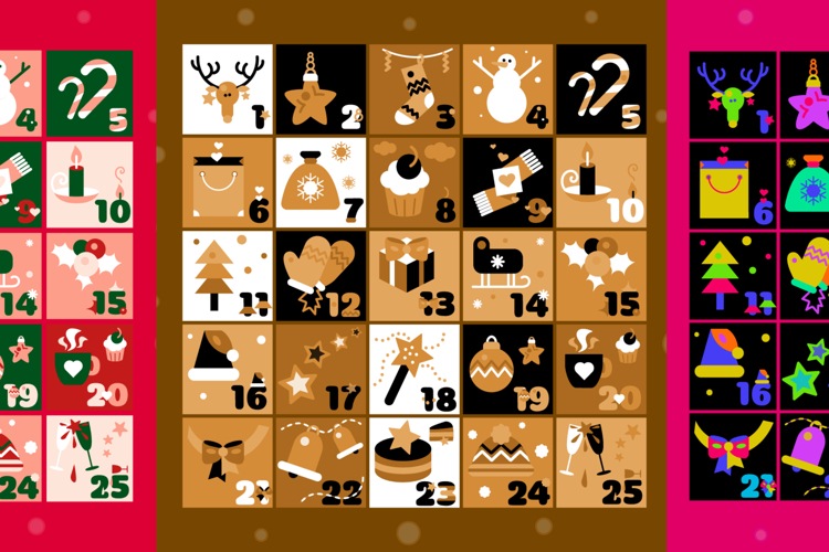 Boho Advent Calendars