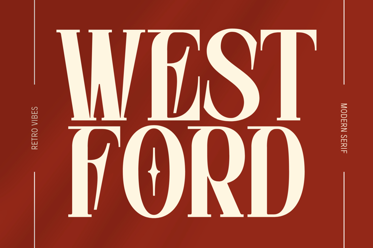 Westford - Modern Serif Logo Font