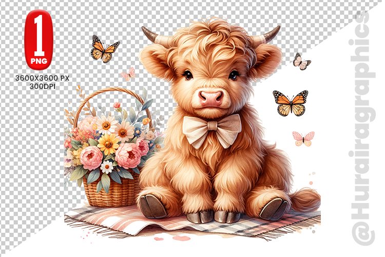 Cute Cow Clipart Image 16