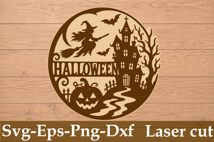 Halloween Laser Cut Svg Design