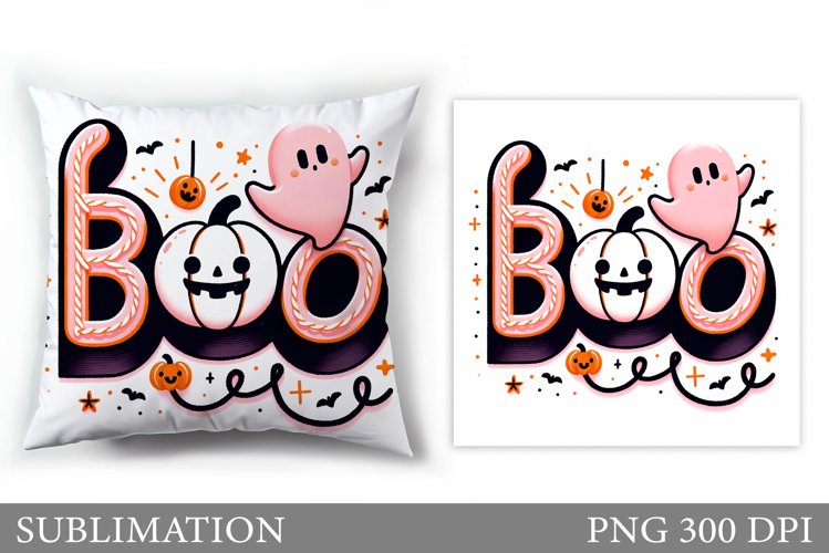Halloween Pillow Sublimation. Halloween Sublimation example image 1