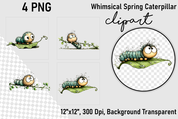Caterpillar Clipart Image 14