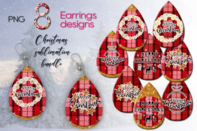 Sublimation Earring Designs Image 7
