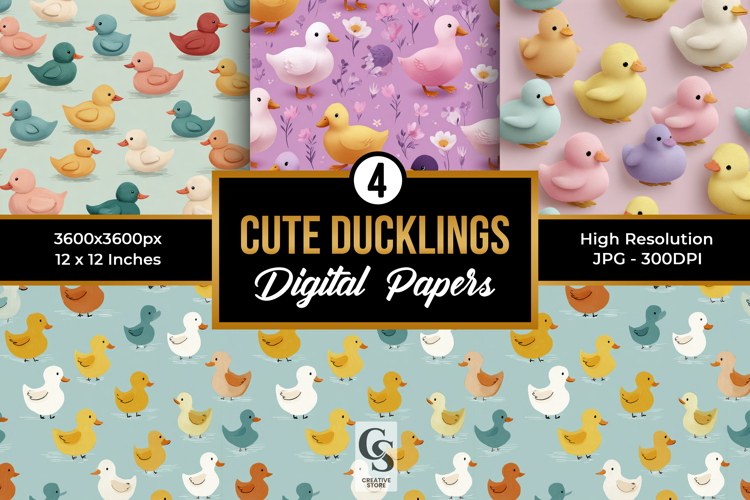 Cute Duck Clipart Image 2