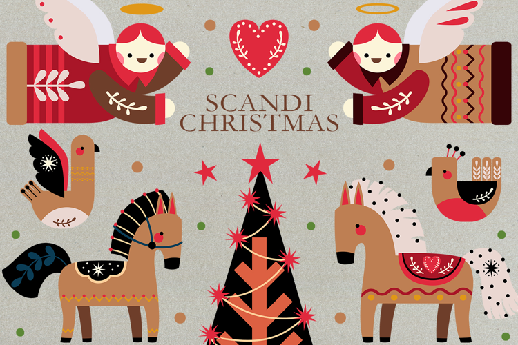 Nordic Christmas Clipart